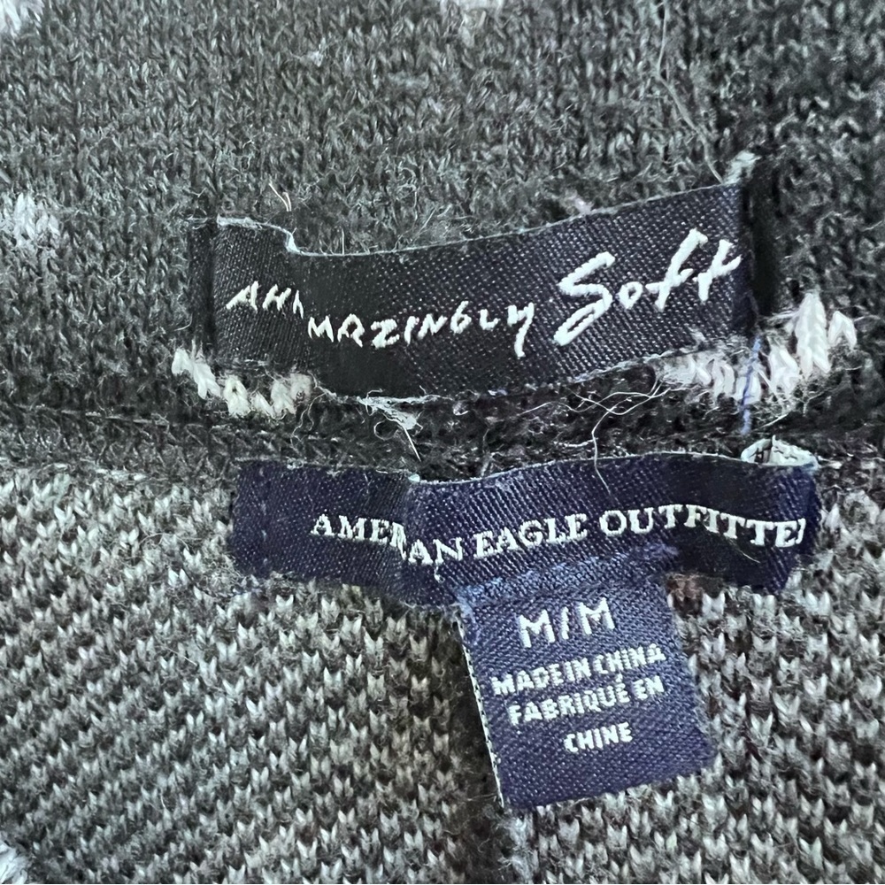 AEO gray paisley sweater legging - Picture 6 of 6